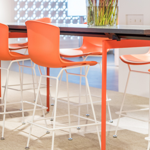 Bertoia Molded Shell Barstool - 0