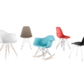 Herman Miller by Eames Molded Plastic Chairs