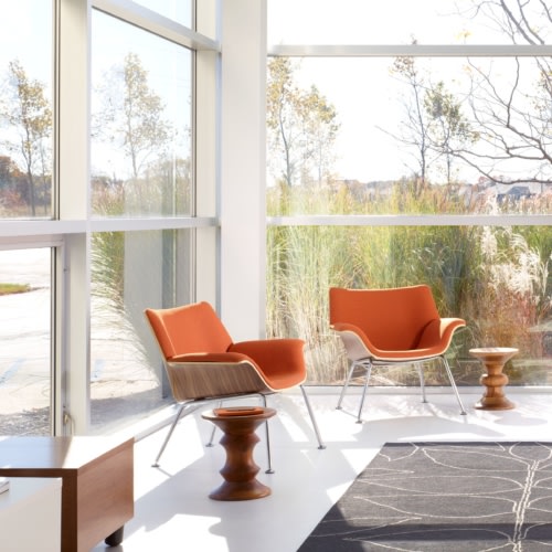 Eames Walnut Stool - 0