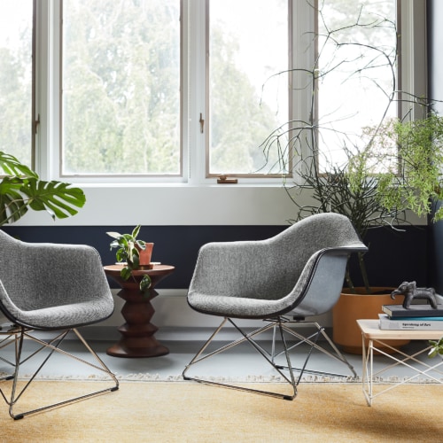 Eames Walnut Stool - 0