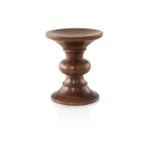 Eames Walnut Stool - 0