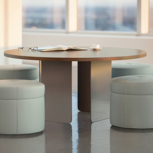 Elevation Bench & Ottoman - 0