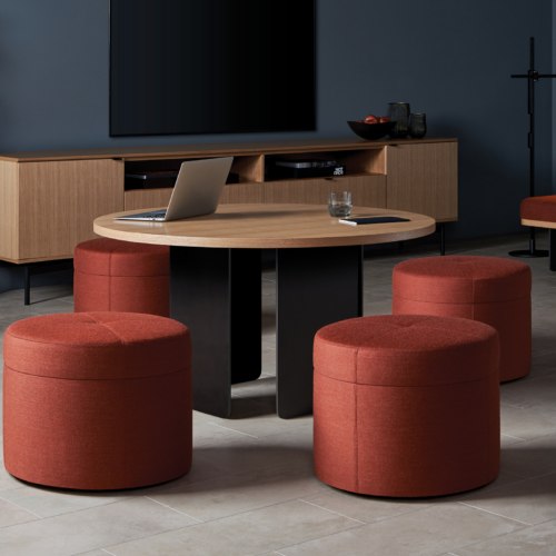 Elevation Bench & Ottoman - 0