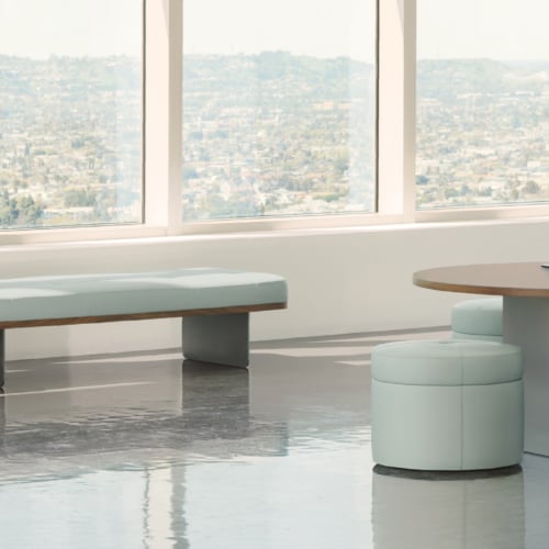 Elevation Bench & Ottoman - 0