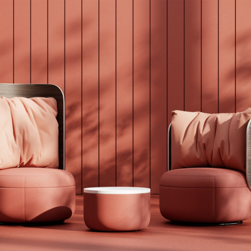 Dotti Pillow Back Lounge, Low - 0