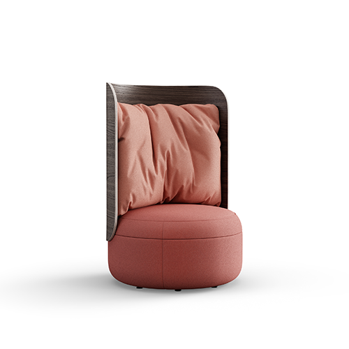 Dotti Pillow Back Lounge, High by KFI Studios