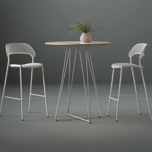 Ariel Steel Barstool - 0