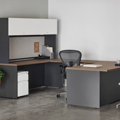 Canvas Metal Desk - 1