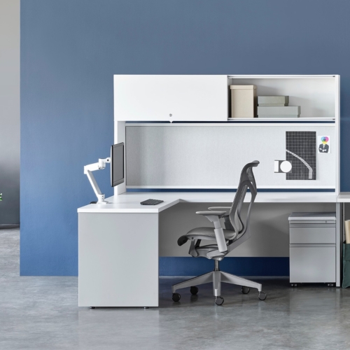 Canvas Metal Desk - 4