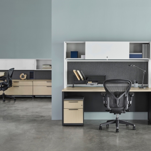 Canvas Metal Desk - 5