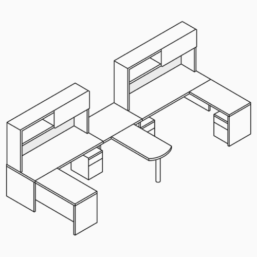 Canvas Metal Desk - 8