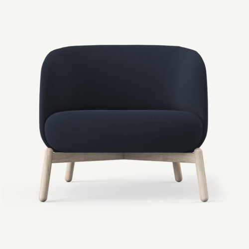 Nest Club Chair - Wood Base - 0