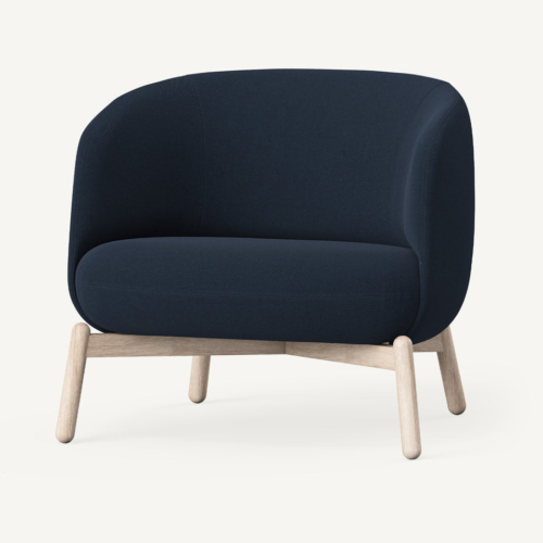 Nest Club Chair - Wood Base - 0