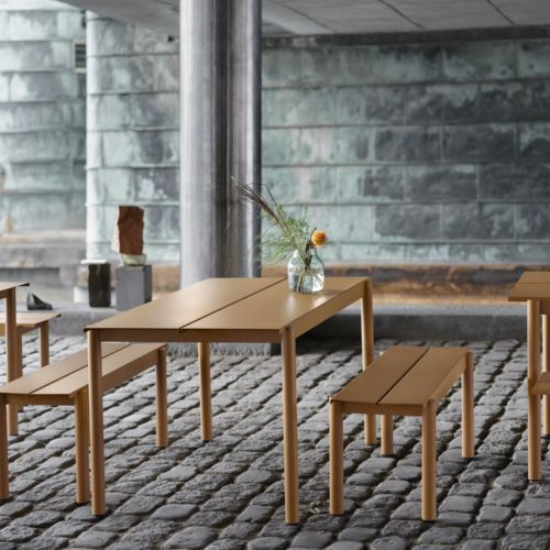Linear Steel Table - 6
