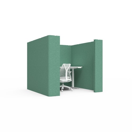 Frames Acoustic Space Divider System by Luxxbox