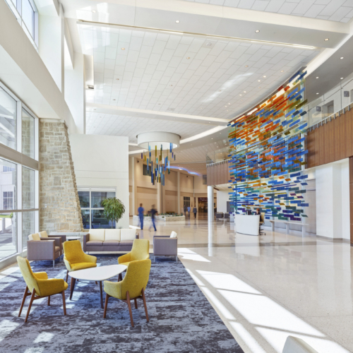 recent Deaconess Orthopedic & Neuroscience Hospital healthcare design projects