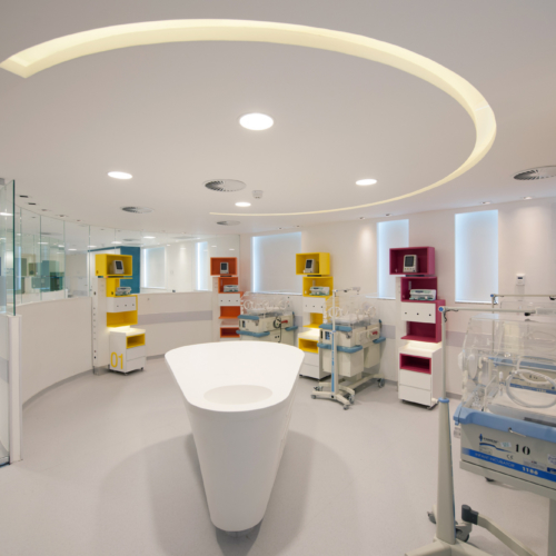 recent Holly House of Mercy of Juiz de Fora – Neonatal Care Unit Special Care for Babies healthcare design projects