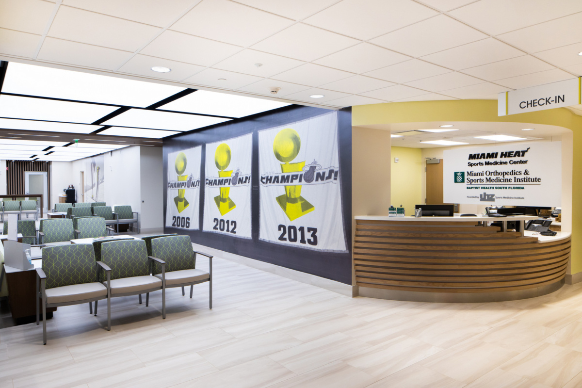 Miami Heat Sports Medicine Center Healthcare Snapshots