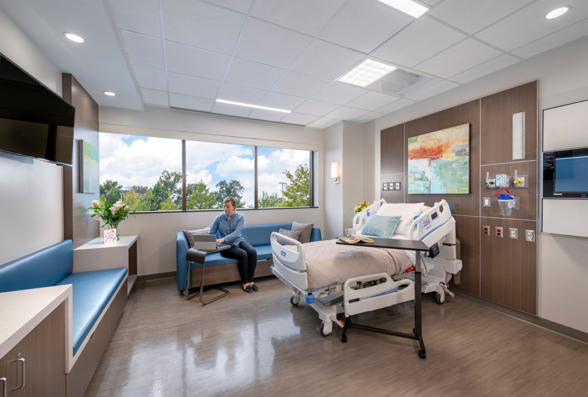 Virginia Hospital Center 4A Inpatient Renovations - Healthcare Snapshots