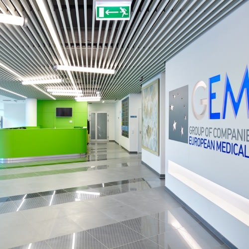 recent European Medical Center healthcare design projects