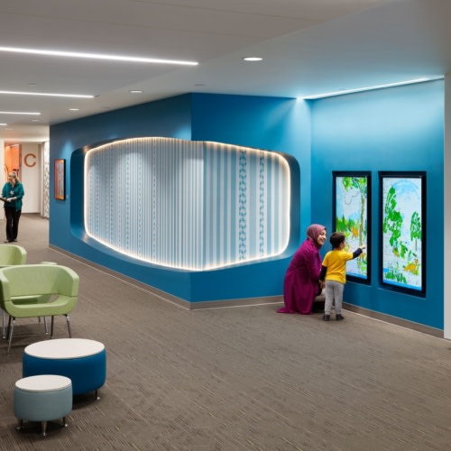recent University of Iowa Stead Family Children’s Hospital – Pediatric Specialty Clinic (PSC) healthcare design projects