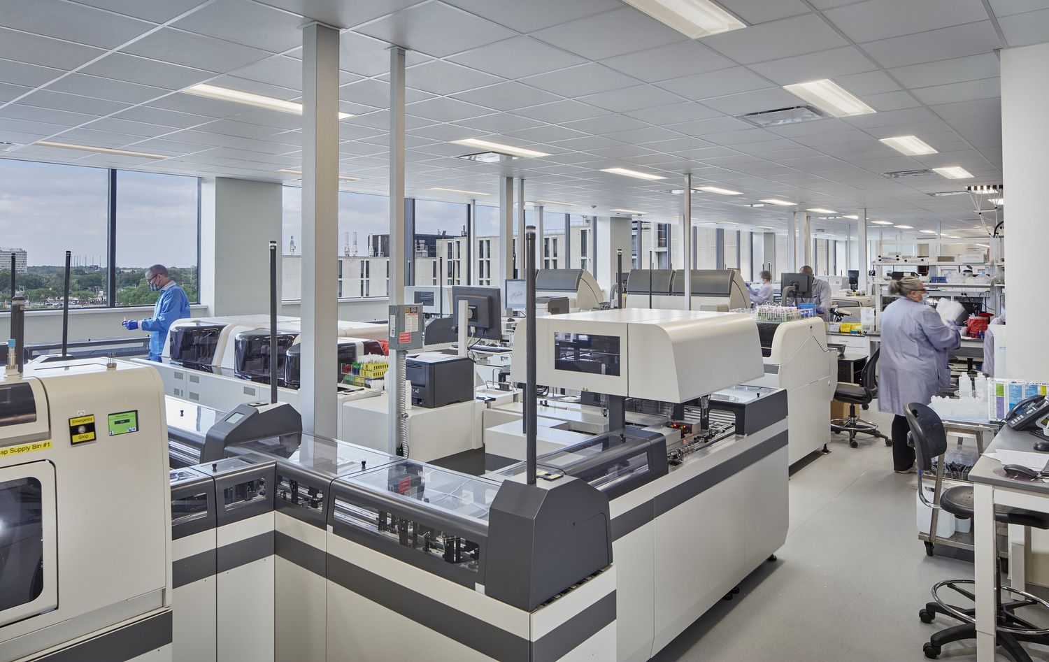 Loyola University Medical Center Laboratory Relocation Healthcare