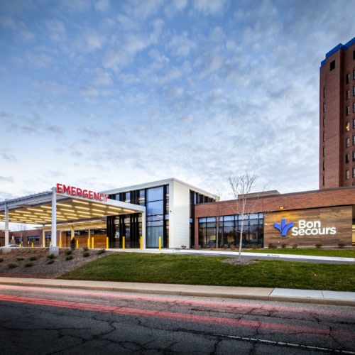 recent Bon Secours St. Francis Hospital, Downtown Emergency Department Addition healthcare design projects