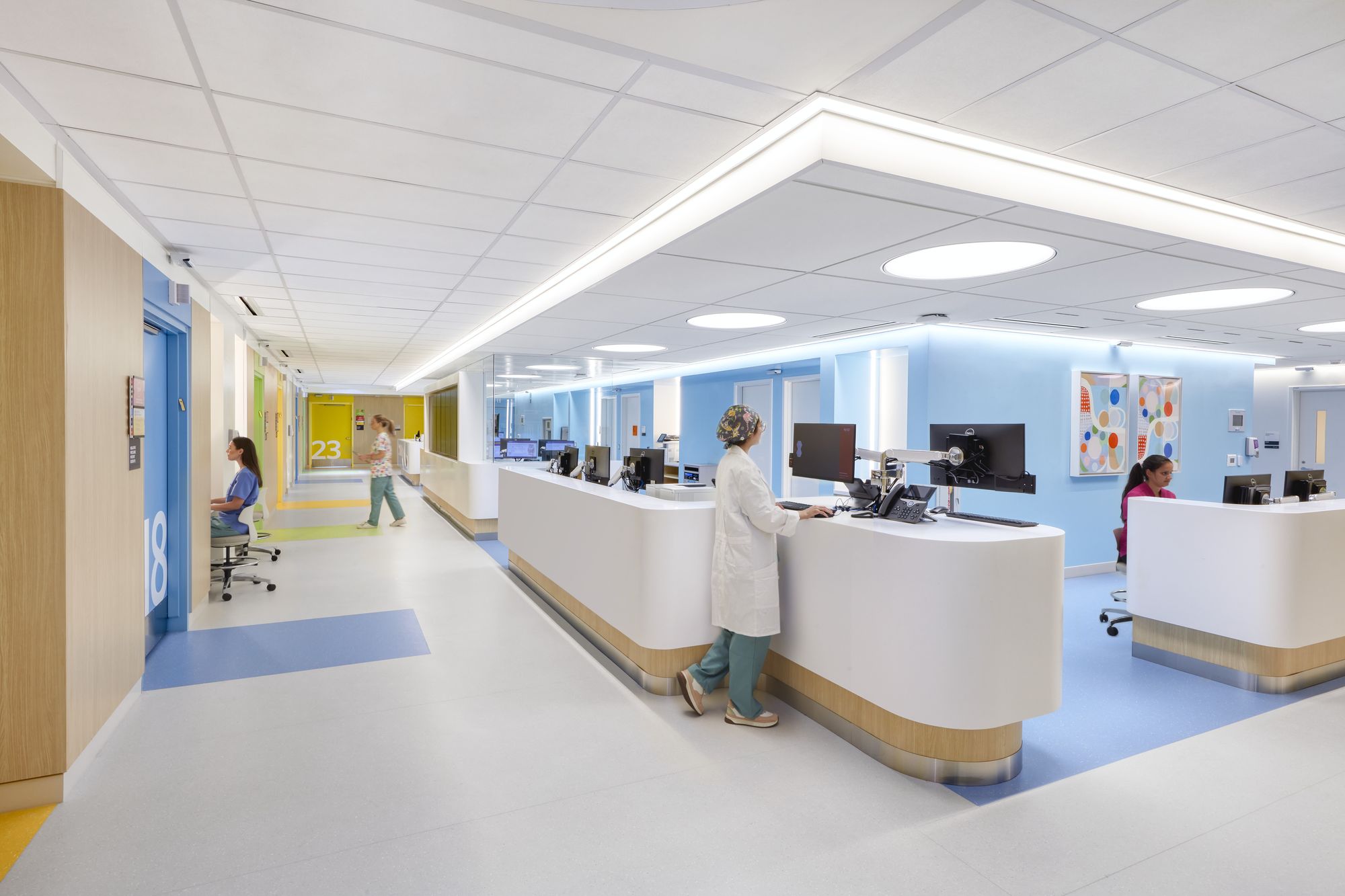 Guerin Children’s Inpatient Pediatric Unit Healthcare Snapshots