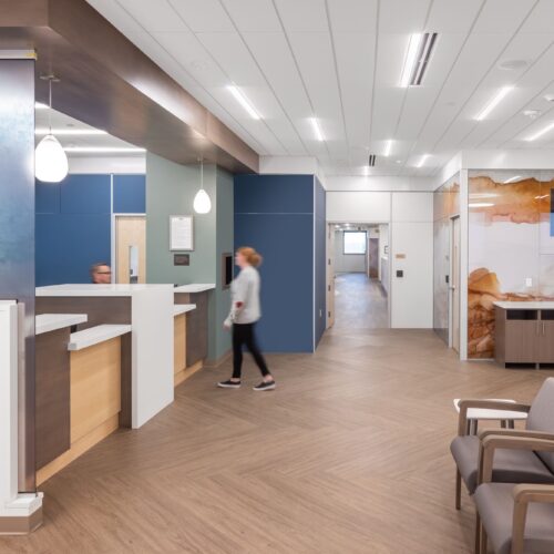 recent Allina Health Surgery Center healthcare design projects