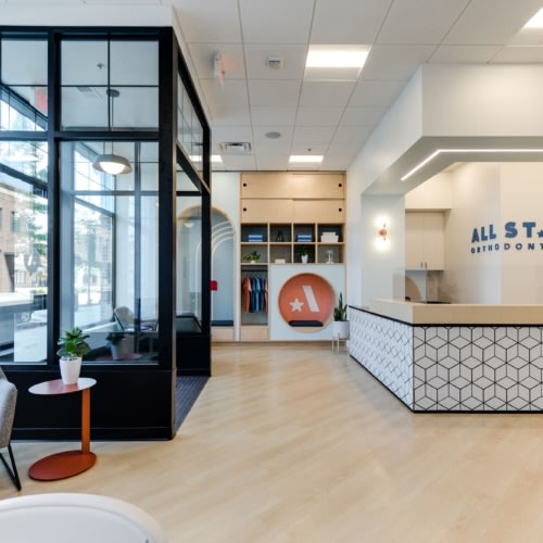 recent All Star Orthodontics healthcare design projects
