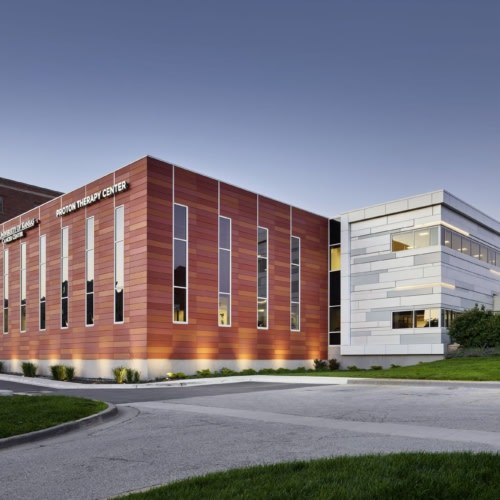 recent The University of Kansas Health System Proton Therapy Center healthcare design projects