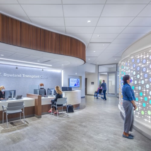 recent UW Health – Pleasant T. Rowland Transplant Clinic at University Hospital healthcare design projects