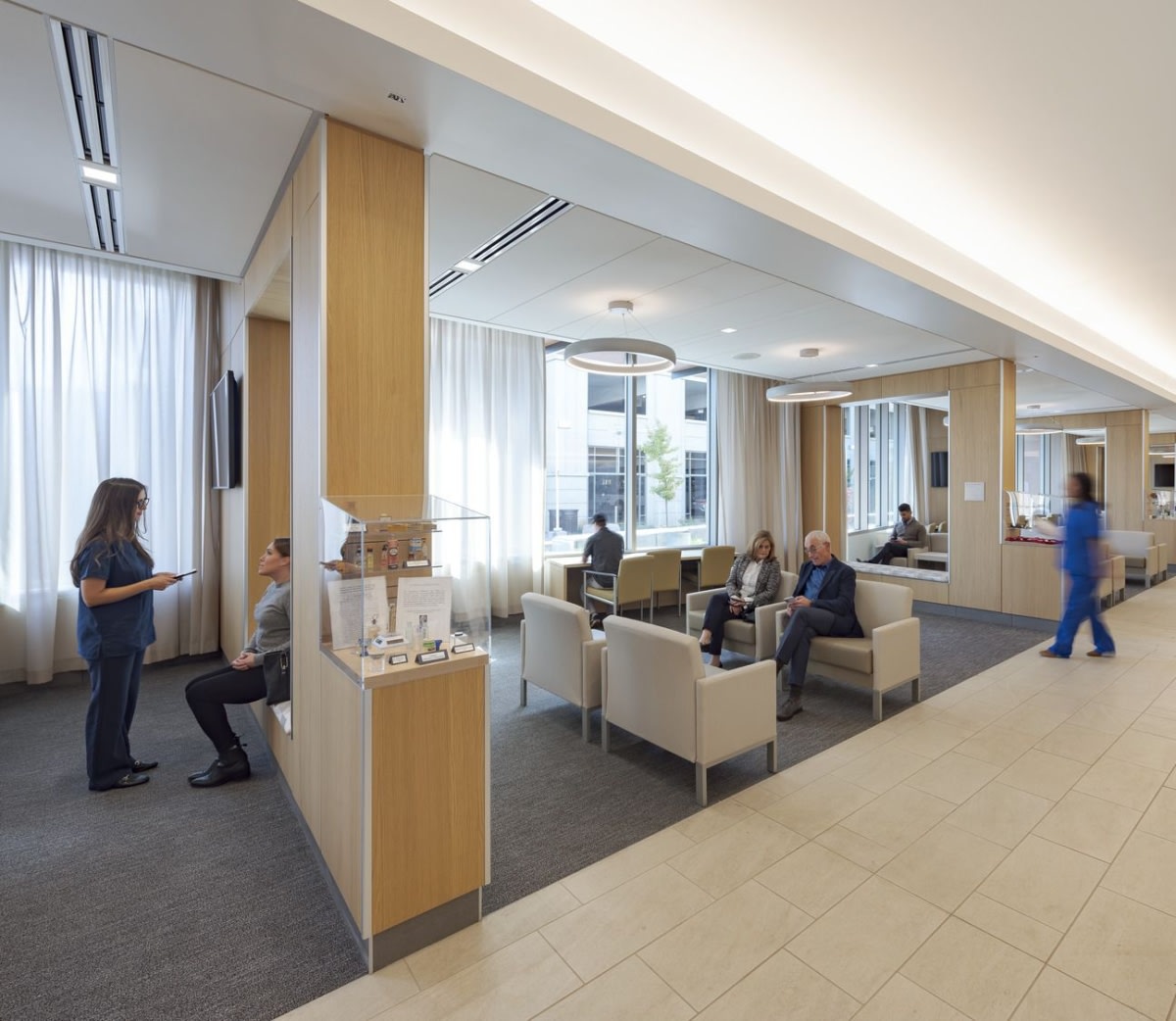 UC Davis Ernest E. Tschannen Eye Center Building Healthcare Snapshots