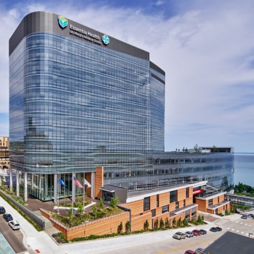 recent Essentia Health – St. Mary’s Medical Center healthcare design projects