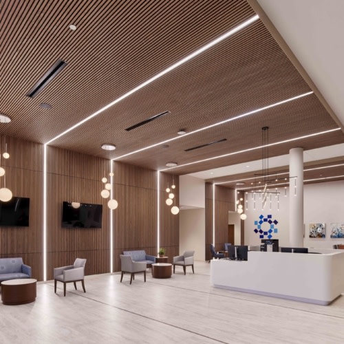 recent Hackensack Meridian Health and Wellness Center at Eatontown healthcare design projects