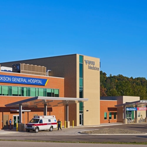 recent West Virginia University Medicine – Jackson General Expansion healthcare design projects