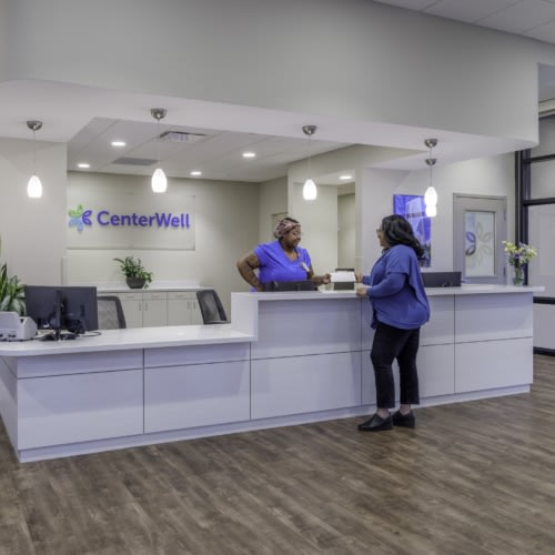 recent CenterWell Primary Care Clinics healthcare design projects